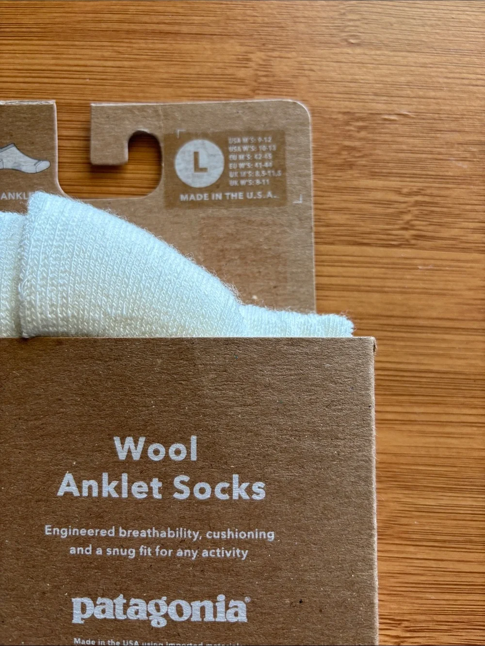 Patagonia Wool Socks - Cream (Men)